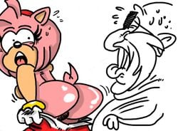 amy_rose ass breasts hedgehog humor meme robotnik sega sideboob sonic_(series) sonic_the_hedgehog