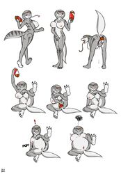 belly_expansion breasts cobra fur furry inflation insertion kiala_tiagra king_cobra lactating large_breasts object_vore penetration pop pussy reptile scalie snake snake_girl soda soda_inflation tail tattoo zevti_bull