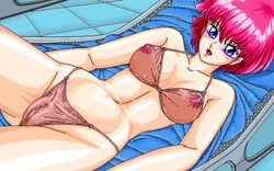 90s color d.o. female female_only game_cg hoshi_no_suna_monogatari hoshi_no_suna_monogatari_2 pc98 shima_(d.o.) solo uncensored