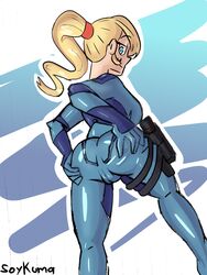 samus aran from metroid by soykuma