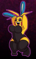 toy chica (fnaf) from five nights at freddy's by trash-lol
