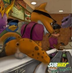 2010 5boys anus ass balls blink_the_mole bruno_(hippo) dated edit flaccid gay hunter_(spyro) male male_only nitroxidle penis pooping scat sgt._byrd signature spyro spyro_the_dragon subway_(franchise) video_games yaoi