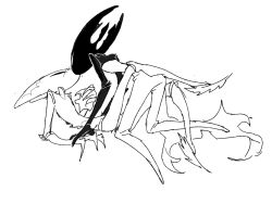 2girls bug bug_girl hollow_knight hollow_knight:_silksong hollow_knight_(franchise) hornet_(hollow_knight) kissing lesbian_kiss lesbian_sex phantom_(hollow_knight) spider spider_girl team_cherry yuri