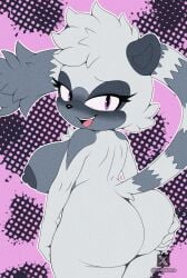 1girls anthro anthro_female anthro_only anthrofied areolae ass ass_focus big_ass big_breasts breasts completely_nude female female_only fur furry furry_female furry_only genyacero grey_fur idw_publishing nipples nude nude_female open_mouth purple_eyes sega solo sonic_(series) sonic_the_hedgehog_(idw) sonic_the_hedgehog_(series) tail tangle_the_lemur two-tone_fur