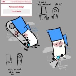 after_ejaculation after_orgasm after_sex after_vaginal battle_for_dream_island bfdi biting_own_lip blush blush_lines blushed_face blushing blushing_female blushing_male blushing_profusely closed_eyes competitive competitive_sex cum cum_drip cum_in_pussy cum_inside cum_on_body dialogue digital_art digital_drawing digital_drawing_(artwork) digital_media digital_media_(artwork) digital_painting_(artwork) dizzy_eyes doodle heat_(temperature) holding_onto_partner missionary missionary_position moaning moaning_female moaning_in_pleasure needle_(bfdi) object_show object_shows orgasm orgasm_face orgasm_from_vaginal osc pen_(bfdi) pulling_out pussy pussy_ejaculation pussy_hair pussy_juice pussy_juice_drip pussy_juice_string pussy_juice_trail squirt_leak squirting squirting_orgasm tentacle_penis text thrust_lines thrusting_into_pussy tremble_lines tremble_spikes trembling trembling_for_pleasure trembling_legs trembling_lines trembling_pleasure trembling_spikes unusual_genitalia
