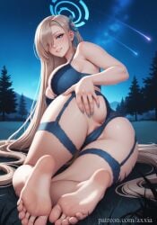asuna (blue archive) from blue archive by axxia