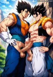gogeta from dragon ball by kyorzart