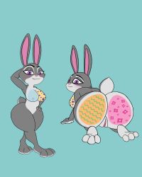 1girls anthro barefoot big_ass big_breasts comic disney easter feet female frappcat genitals holidays judy_hopps nipples nude nude_female pussy thick_thighs vagina walt_disney_animation_studios walt_disney_pictures zootopia