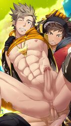 male protagonist (pokemon go) from pokemon by mazjojo