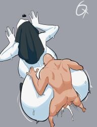 1boy1girl 2026 2d 2d_(artwork) alien alien/human alien_girl alien_humanoid ass ass_focus breasts breeding cum cum_inside cumshot curvy curvy_female digital_drawing_(artwork) digital_media_(artwork) friday_night_fever friday_night_funkin friday_night_funkin_mod from_behind grey_background huge_ass huge_breasts larger_female male/female male_dominating_female milf nsfw nude nun nun_hat ocixela sex sex_from_behind simple_background small_dom_big_sub submissive_female sweat sweatdrop sweaty_body taki_(fevertown) tall_female thick thick_ass white_body