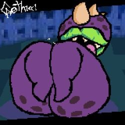 animated anus ass bodily_fluids bouncing_butt chomper_(pvz) cum cumshot digital_media_(artwork) ejaculation electronic_arts elemental_creature femboy flora_fauna g0th1cc g0th1cc1 genital_fluids genitals hi_res humanoid lips male masturbation micropenis penis pixel_(artwork) pixel_animation plant plants_vs._zombies plants_vs_zombies popcap_games small_penis solo tongue tongue_out