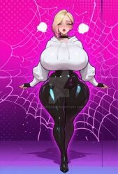 ghost-spider from marvel by sasssybabe