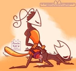 2girls blush blush_lines blushing_female bug bug_girl hollow_knight hollow_knight:_silksong hollow_knight_(franchise) hornet_(hollow_knight) lesbian_sex penetration pussy pussy_juice shaking shakra_(hollow_knight) shakra_(hollow_knight:_silksong) spider spider_girl strap-on strap-on_sex strapon team_cherry yuri