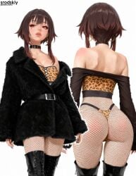 ai_generated aroused ass ass_cleavage bare_shoulders boots butt_crack buttocks camel_toe cameltoe coat collage cute cute_face female female_only front_view fur hentai hips horny horny_expression horny_female konosuba leopard_print lips lipstick makeup megumin mesh_clothing mesh_stockings multiple_angles multiple_poses multiple_views petite petite_body petite_breasts petite_female petite_girl rear_view rogue round_ass sexy sexy_body sexy_pose shameless slutty_female small_breasts solo solo_focus srodskiy string_panties tagme teen_girl teenage_girl teenager thin_female thin_waist thong tights tiny_waist vulgar young young_female younger_female
