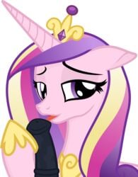 20pixels alicorn alpha_channel equine female feral friendship_is_magic fur hair horn licking male multicolored_hair my_little_pony penis pink_fur princess_cadance_(mlp) purple_eyes straight tongue wings