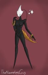 breasts bug bug_girl female hollow_knight hollow_knight:_silksong hollow_knight_(franchise) pussy rings shakra_(hollow_knight) shakra_(hollow_knight:_silksong) small_breasts solo solo_female sparkle team_cherry the_nameless_guy wasp wasp_girl