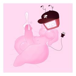 1futa areolae balls breasts cap cum forsaken_(roblox) futanari nipples nude penis roblox roblox_game robloxian robot robot_girl shish23 solo stomach tagme thighs tv_head veeronica