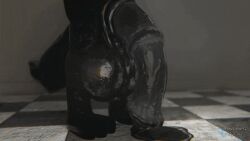 1boy 3d animal_genitalia animal_penis animated anthro balls big_balls big_penis black_body black_cum black_fur blender_(artwork) blender_cycles bodily_fluids canid canine changed_(video_game) colored_cum cum digital_art digital_media equine_genitalia equine_penis fchanged fur genital_fluids genitals gid gif gigantic_balls gigantic_penis gigantic_testicles goo_creature gylala_(artist) hyper hyper_balls hyper_genitalia hyper_penis inside loop male male_only mammal penis puro_(changed) short_playtime shorter_than_10_seconds solo testicles throbbing throbbing_penis unusual_bodily_fluids unusual_cum unusual_genital_fluids widescreen