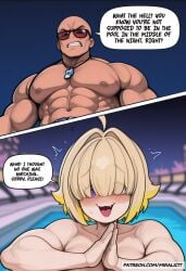 1boy 1boy1girl 1girls 4k ai_generated anus ass big_ass big_breasts big_butt big_thighs blonde_female blonde_hair comic curvy curvy_body curvy_female curvy_hips dialogue elegg_(nikke) goddess_of_victory:_nikke high_resolution hips huge_ass huge_breasts huge_butt huge_thighs hyper hyper_ass hyper_butt hyper_thighs large_ass large_breasts large_butt large_thighs large_tits miralicit naked nikke nude pool sexy sexy_body sexy_female sexy_pose short_hair shortstack thick_ass thick_breasts thick_butt thick_hips thick_legs thick_thighs thick_tits wet wet_body wet_skin