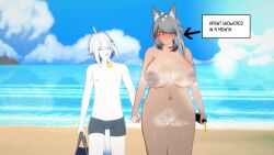 1boy 1girls 3d adopted_son adoptive_incest adoptive_mother alcoholic alcoholic_beverage alcoholic_drink alternate_breast_size annoyed_expression aotrom_(pr0x3r) areola areolae beach beer beer_bottle bell_collar belly_button big_thighs bikini blush breasts breasts_bigger_than_head claws claws_out confused_expression confused_face confused_look cowbell depressed depression dorcha_(pr0x3r) drunk drunk_female female godrays gray_hair hair_over_one_eye hairy_pussy happy holding_hands huge_breasts humanoid hungover interspecies_incest koikatsu lamb_boy long_hair male massive_breasts mature_female messy messy_hair milf mommy mother_and_child mother_and_son musk musk_clouds musky musky_breasts musky_pussy naked_female neet nude nude_anthro nude_female nude_female_clothed_male older_female older_female_and_younger_male pr0x3r sheep_boy smiling spill spilled_drink spilled_liquid spilling spilling_drink sunlight sunshine tight_clothing unkempt unkempt_hair water white_hair white_skin wide_hips wide_thighs wolf wolf_ears wolf_girl