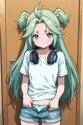 ai_generated lucky_cyan panties tag_your_ai_dumbass tagme to_be_hero_x