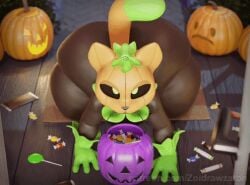 1boy 3d acstlu all_fours animated anthro balls basedvulpine begging big_ass candy cat_ears cat_tail catboy completely_nude dessert domestic_cat femboy front_view gif halloween holidays horny huge_ass jack-o'-lantern jiggle jiggle_physics jiggling_ass lewd micropenis nude pumkat pumpkin rear_view shaking_ass shaking_butt shaking_tail small_penis tail tailwag thick_ass thick_thighs wiggling_ass wiggling_tail zoidrawzaton