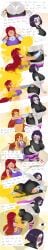 fart fart_fetish farting lazei raven_(dc) starfire teen_titans