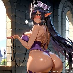 1girls ai_generated angry ass big_ass big_breasts big_butt black_hair blush blush_lines blushing_female breasts collar dark_elf dark_hair elf elf_ears female female_focus female_only frown frown_eyebrows frowning huge_ass huge_boobs huge_breasts huge_butt kaistar kuroinu_~kedakaki_seijo_wa_hakudaku_ni_somaru~ large_ass large_boobs large_breasts large_butt leash looking_away mad milf mommy olga_discordia patreon pout pouting shiny shiny_skin shy solo solo_female solo_focus standing sweat sweatdrop sweating sweaty sweaty_body tan-skinned_female tan_body tan_skin tanline tanned wet wet_body wet_skin yellow_eyes