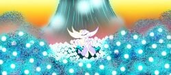 absurd_res beads bodily_fluids breast_grab breasts closed_eyes crystal_(crystalparks13) cum cum_in_vagina cum_inside duo female flower genital_fluids guardian_spirit hand_on_breast heart_(marking) hi_res hooves husband_and_wife i_love_you jschase_(artist) kissing kuebiko_(jschase) male male/female markings married_couple microsoft on_bottom on_top ori_(series) pawpads paws plant reverse_cowgirl_position romantic romantic_couple sex shrub spirit sunrise tail_beads tails_touching tree white_body xbox_game_studios