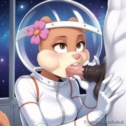 ai_generated blowjob eye_contact fellatio female huge_cock male male/female no_sound oral oral_sex penis pov pov_male sandy_cheeks sucking sucking_penis tagme video