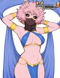 mina ashido from my hero academia by foxenpai