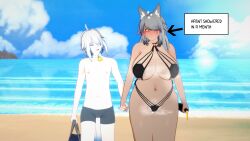 1boy 1girls 3d adopted_son adoptive_incest adoptive_mother alcoholic alcoholic_beverage alcoholic_drink alternate_breast_size annoyed_expression aotrom_(pr0x3r) areola areolae beach beer beer_bottle bell_collar belly_button big_thighs bikini blush breasts breasts_bigger_than_head claws claws_out confused_expression confused_face confused_look cowbell depressed depression dorcha_(pr0x3r) drunk drunk_female female godrays gray_hair hair_over_one_eye hairy_pussy happy holding_hands huge_breasts humanoid hungover interspecies_incest koikatsu lamb_boy long_hair male massive_breasts mature_female messy messy_hair milf mommy mother_and_child mother_and_son musk musk_clouds musky musky_breasts musky_pussy neet older_female older_female_and_younger_male pr0x3r sheep_boy smiling spill spilled_drink spilled_liquid spilling spilling_drink sunlight sunshine tight_clothing unkempt unkempt_hair water white_hair white_skin wide_hips wide_thighs wolf wolf_ears wolf_girl