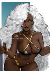 1girls marvel ororo_munroe solo solo_female storm_(x-men) x-men