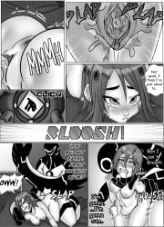 aroused bedroom ben_10 ben_tennyson cartoon_network choking cousins darkfang100 defenseless drooling evil_grin female forced_sex green_eyes gritted_teeth gwen_tennyson horny incest inside_view male mind_control nude orange_hair pinned_down plap rape screentones sex shivering shocked_eyes short_hair snot struggling tears