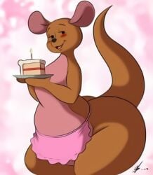 1girls anthro big_ass big_butt cake cute_face furry hi_res holding_food holding_object kanga kangaroo looking_at_viewer milf tagme thick_ass thick_thighs unknown_artist wide_hips