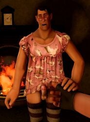 3d abel-dujardin aroused bedroom_eyes blush crossdressing crossdressing_male erect_penis erection gay heavy_weapons_guy holding_hands lifting_skirt male male/male male_only medic_(team_fortress_2) minidress penis pov precum_drip sfm skirt_lift skirt_lifted_by_another source_filmmaker team_fortress_2 thighhighs yaoi zettai_ryouiki