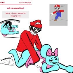 crack_pairing crossover dandy's_world hairy ichor jxci mario mario_(series) no_panties no_pants poppy_(dandy's_world) roblox scat self_upload strawpage_request teeth tubgirl vaginal_penetration weird_crossover