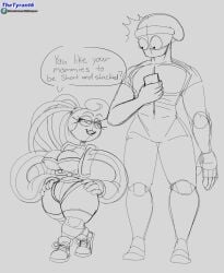 1boy 1girls 2025 anonymous_male ass big_ass big_breasts breasts female larger_male male mommy_long_legs poppy_playtime shortstack sketch smaller_female tagme thetyrant thick_thighs