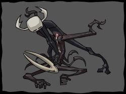 1boy1girl bug claws comfortik cum cum_in_pussy cum_inside female hollow_knight hornet_(hollow_knight) humanoid insect_girl insects male newshelter penis penis_in_pussy precum pussy pussy_juice roninbullet sex the_knight_(hollow_knight) unusual_penis