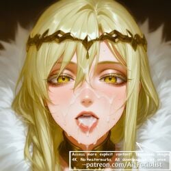 adultcontent ai_generated anime animedrawing animefanart animegirl beauty characterdesign curvy digitalart digitalpainting eldenring eldenringfanart erotic facial facial_cum fellatio gamecharacter girl nsfw queen_marika_the_eternal queenmarika sensual sex sexualthemes sexy sexygirl videogamefanart