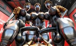 ai_generated atomic_heart cum futanari the_twins_(atomic_heart)