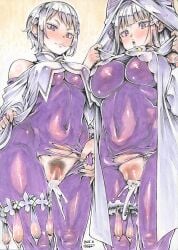 emilia (re:zero) from re:zero kara hajimeru isekai seikatsu by harurun