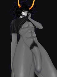 big_penis gamzee_makara homestuck homestuck_troll male male_only nipples