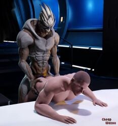 3d_(artwork) 3d_animation abs alien anal anal_sex animated ass back_muscles bara big_pecs big_penis bioware brown_body cheap-wazoo commander_shepard daddy digital_media_(artwork) dilf duo electronic_arts erection garrus_vakarian holding_partner human human_on_humanoid human_penetrated humanoid humanoid_penetrating humanoid_penetrating_human humanoid_penis hunk interspecies male male/male male_penetrated male_penetrating male_penetrating_male mammal mass_effect muscular muscular_human muscular_humanoid muscular_male navel nude pecs penetration penile penile_penetration penis_in_ass sex short_playtime signature tagme turian video video xenophilia