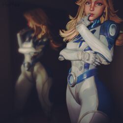 3d 3d_(artwork) 3d_model arm_under_breasts ass big_breasts big_butt big_thighs blender blender_cycles blonde_eyebrows blonde_female blonde_hair blonde_hair blonde_hair_female blue_eyes blush bodysuit clothed clothing fantastic_four female female_focus female_only hand_on_hip hips invisible_woman invisible_woman_(marvel_rivals) light-skinned_female long_hair looking_at_partner looking_at_viewer looking_down marvel marvel_rivals mirror reflection shiny shiny_skin smile smiling smiling_at_viewer smooth_skin solo solo_female solo_focus stomach sue_storm thick thick_ass thick_butt thick_legs thick_thighs tummy voluptuous wavy_hair