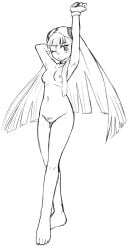 2d athletic athletic_female busty capcom capcom_fighting_all-stars capcom_fighting_evolution capcom_fighting_jam choker female female_focus female_only hourglass_figure icydirtball ingrid_(capcom) long_hair nude nude_female nudity street_fighter tagme wide_hips