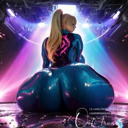 samus aran from metroid by octo iruma
