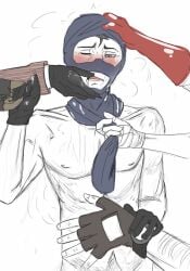 balaclava fondling grabbing_tie medic_(team_fortress_2) molestation naked_mask nude pyro_(team_fortress_2) questionable_consent scout_(team_fortress_2) sniper_(team_fortress_2) spy_(team_fortress_2) team_fortress_2