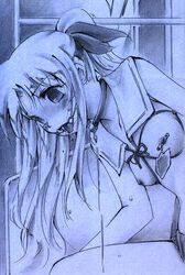 bondage fate_testarossa female gagged jason_(kaiten_kussaku_kikou) mahou_shoujo_lyrical_nanoha nipples piercing