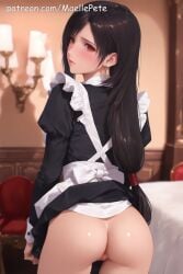ai_generated anime beautiful beauty blush blush breasts cleavage cute embarassed_nude_female embarrassed embarrassed_female embarrassed_nude_male eyes female final_fantasy final_fantasy_vii final_fantasy_vii_remake flat_belly girl girly high_quality high_resolution highres human innocent legs long_hair looking looking_at_viewer love maellepetite maid maid_apron maid_headdress maid_outfit maid_uniform medium_breasts naked nsfw nude nude_female nudity oil oiled oiled_body oiled_skin petite petite_body petite_female pose shiny_skin shy skinny skirt_lift skirt_pull skirt_up slim slim_waist small_breasts teenage_girl tifa_lockhart uncensored young